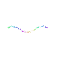 Spring Sticker by Cranbrook Academy of Art