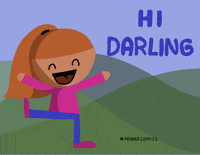 Girl Hello GIF