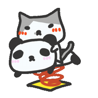 Panda Toy Sticker by yomoyeah