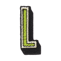 L Sticker by Sandroparis