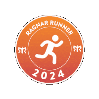 Runner Running Sticker by Run Ragnar