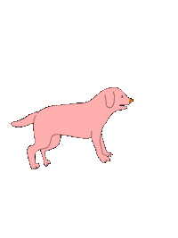 Happy Dog Sticker