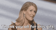 Laura Dern Thank You GIF by The Academy Awards