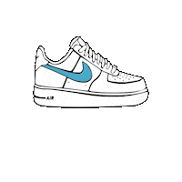 customsneakers online nike sneakers air Sticker