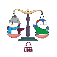 Zodiac Sign Penguin Sticker by Pudgy Penguins