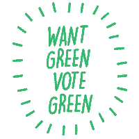 Votegreen Sticker by Green Party Ireland