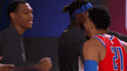 High Five Regular Season GIF by NBA