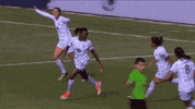 Womens Soccer Hug GIF by National Women's Soccer League