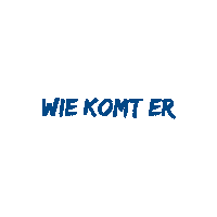 Wie Komt Er Sticker by Londerzeel Badminton