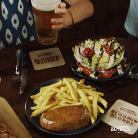 fun yes GIF by Outback Steakhouse