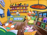 rockos modern life nicksplat GIF