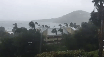 Strong Winds Sweep US Virgin Islands