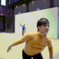 modern dance feeling GIF