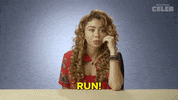 Red Flag Run GIF by BuzzFeed