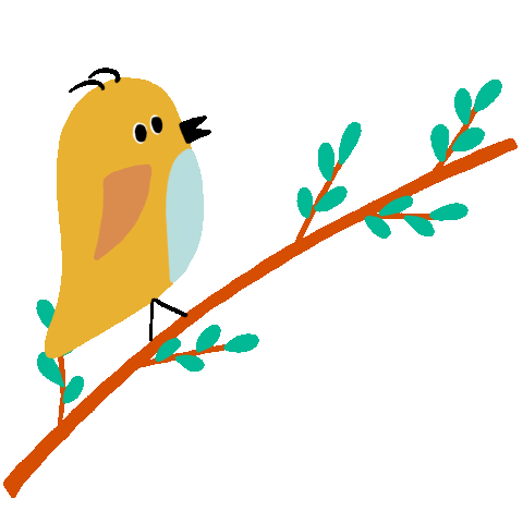 Kids Bird Sticker
