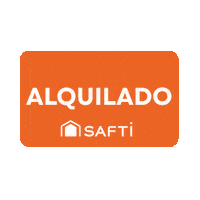 Alquilado Sticker by SAFTI España