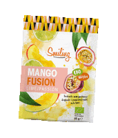 Smilingsverige smiling fruit snacks mango Sticker