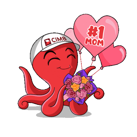 Mothers Day Love Sticker by CIMB Bank