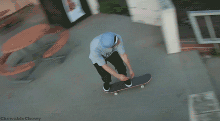 skate kickflip GIF