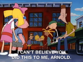 hey arnold nicksplat GIF