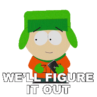 Sort It Out Kyle Broflovski Sticker by South Park