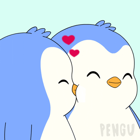 I Love You Kiss GIF by Pudgy Penguins