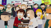 angry sign GIF by South Park 