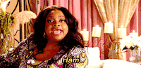woman talking GIF