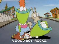 rockos modern life nicksplat GIF