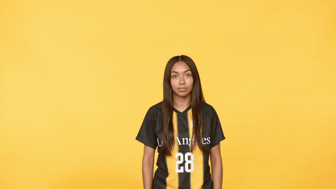 Sport Hello GIF by Cal State LA Golden Eagles