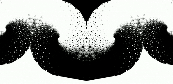 anniemuse giphyupload black and white mask abstract GIF