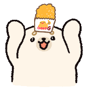 Chicken Eat Sticker