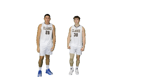 Sport Heart Sticker by Clarke University