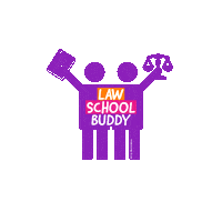 Law School Buddy Sticker