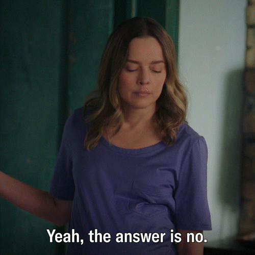 No Way Argument GIF by ABC Network