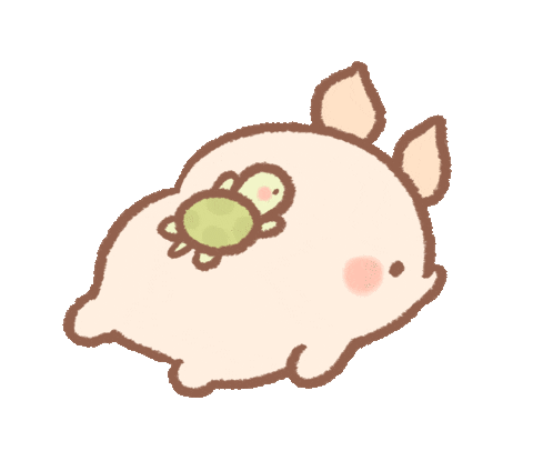 Pig Piggy Sticker by BREAD TREE