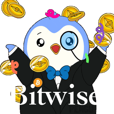 Invest Capital Markets Sticker by Pudgy Penguins