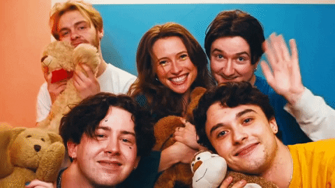Rock Band Flirt GIF by modernlove.
