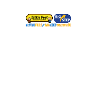 littlefeetgroup big step little feet littlefeet bigstep Sticker