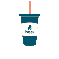 Bear Drinks Sticker by Huggs Coffee