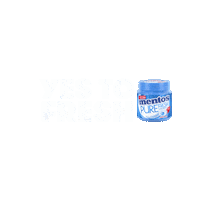 Gum Refresh Sticker by mentos