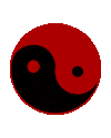 Yin-Yang Loop Sticker by Soto Asa