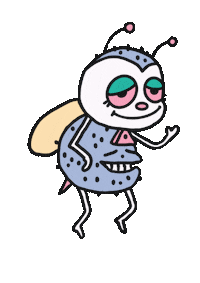 Party Hello Sticker by Nick Ybarra