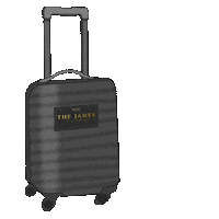 HotelTheJames heart like black gold Sticker