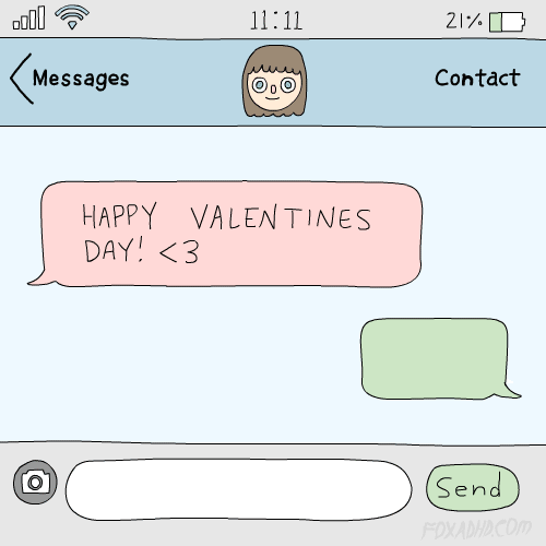 Valentines Day Love GIF by Animation Domination High-Def