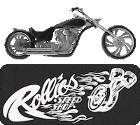 RolliesSpeedShop chopper rollies rolliesspeedshop Sticker