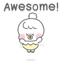 Awesome Animation Sticker by Minto Inc.