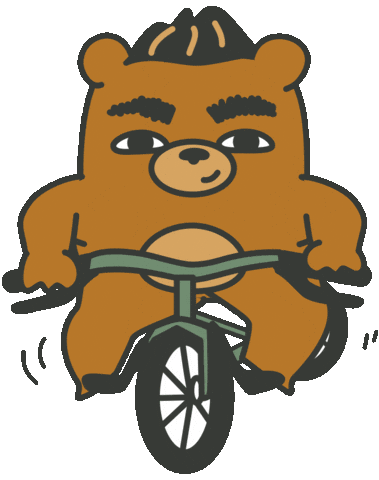 Run Moto Sticker by maludbear