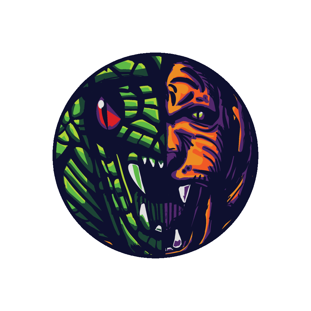 saulonrepeat giphyupload digital art tiger graffiti Sticker