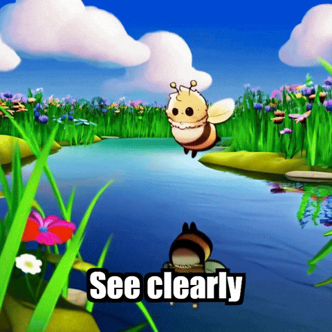 Wisdom See Clearly GIF by Beelightened